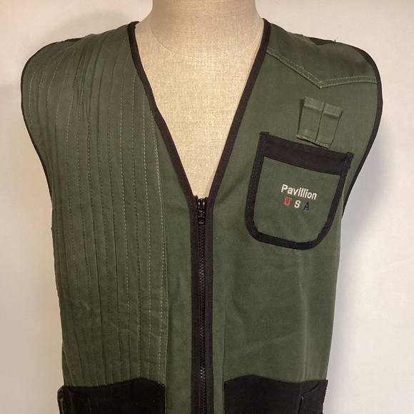 Vintage Pavillion USA Mens shooting Vest size large - Picture 2 of 10